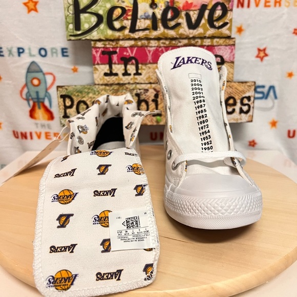 CONVERSE CTAS HI LAKERS BASKETBALL - Picture 3 of 12